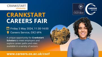 Crankstart Careers Fair banner